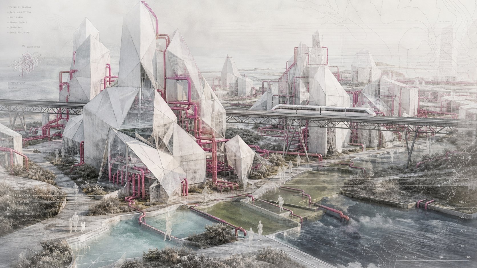 Plate I — the urban fabric
